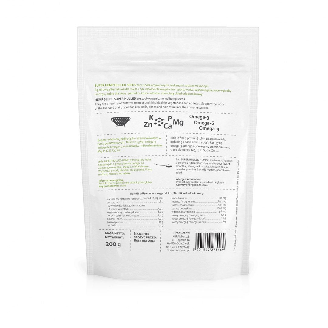 Bio Hulled Hemp