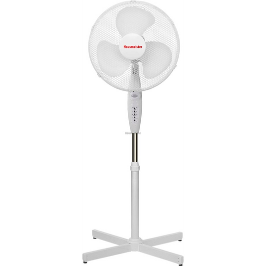 Wentylator stojący Hausmeister HM8503, 40 cm, z pilotem, biały (HM8503)