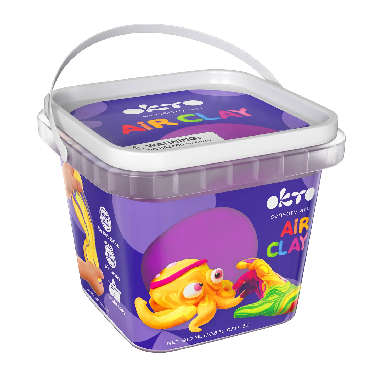 School supplies  Air Dry Modeling Clay PURPLE 900 ml